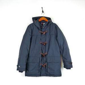 TOMMY HILFIGER Navy Toggle Button Coat